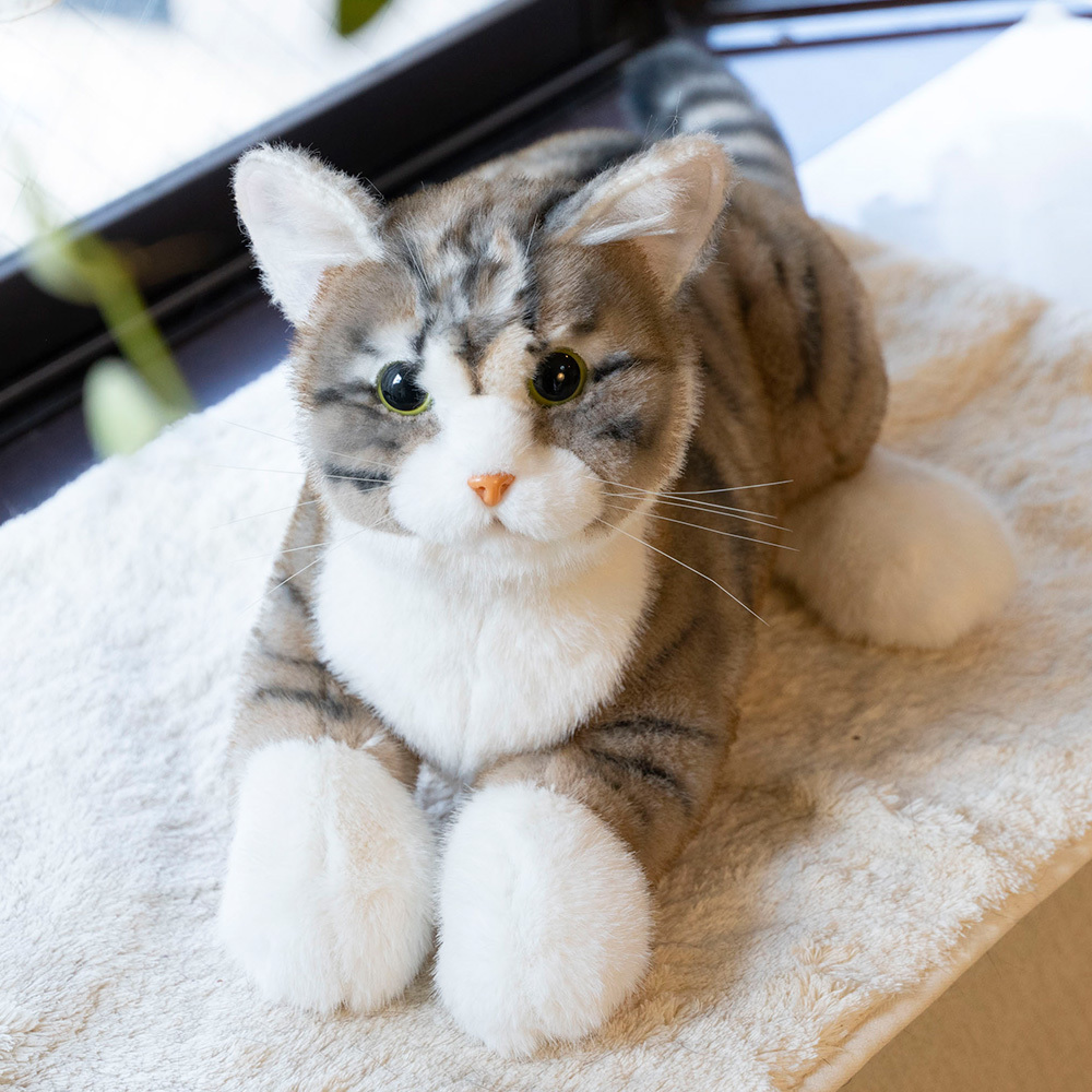 【TRENDMASTER】療癒系電子寵物貓 - 雉虎斑貓