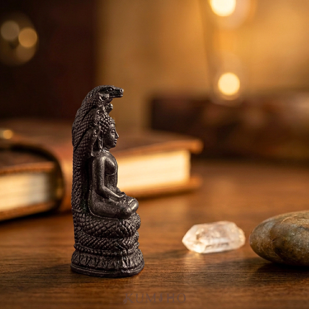 保護傘七龍佛 側面 龍普庫亞 提帕瓦寺 - KUMIHO